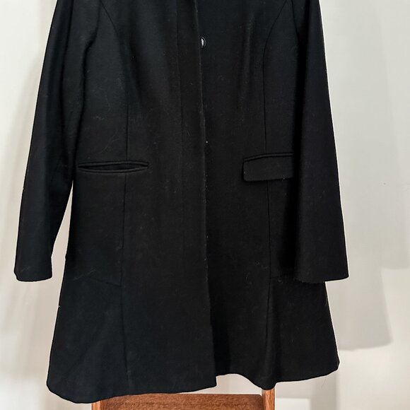 BANANA REPUBLIC Mario Bellucci Wool Blend Winter Coat - Women - 14 - Picture 2 of 7